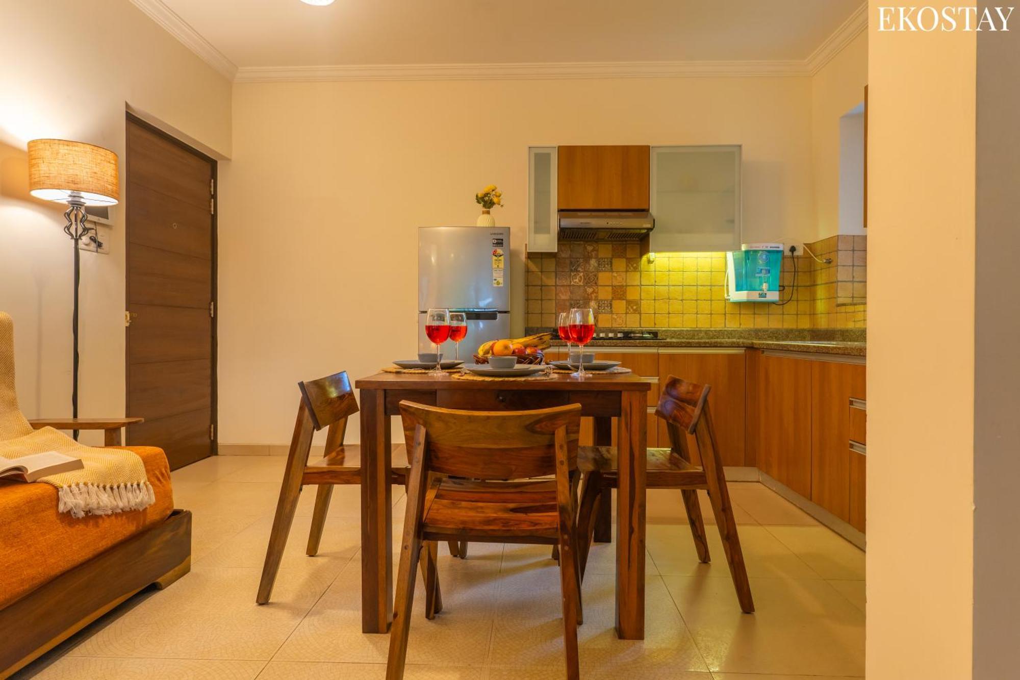 Ekostay - Belvedere Apartment Candolim Exterior foto