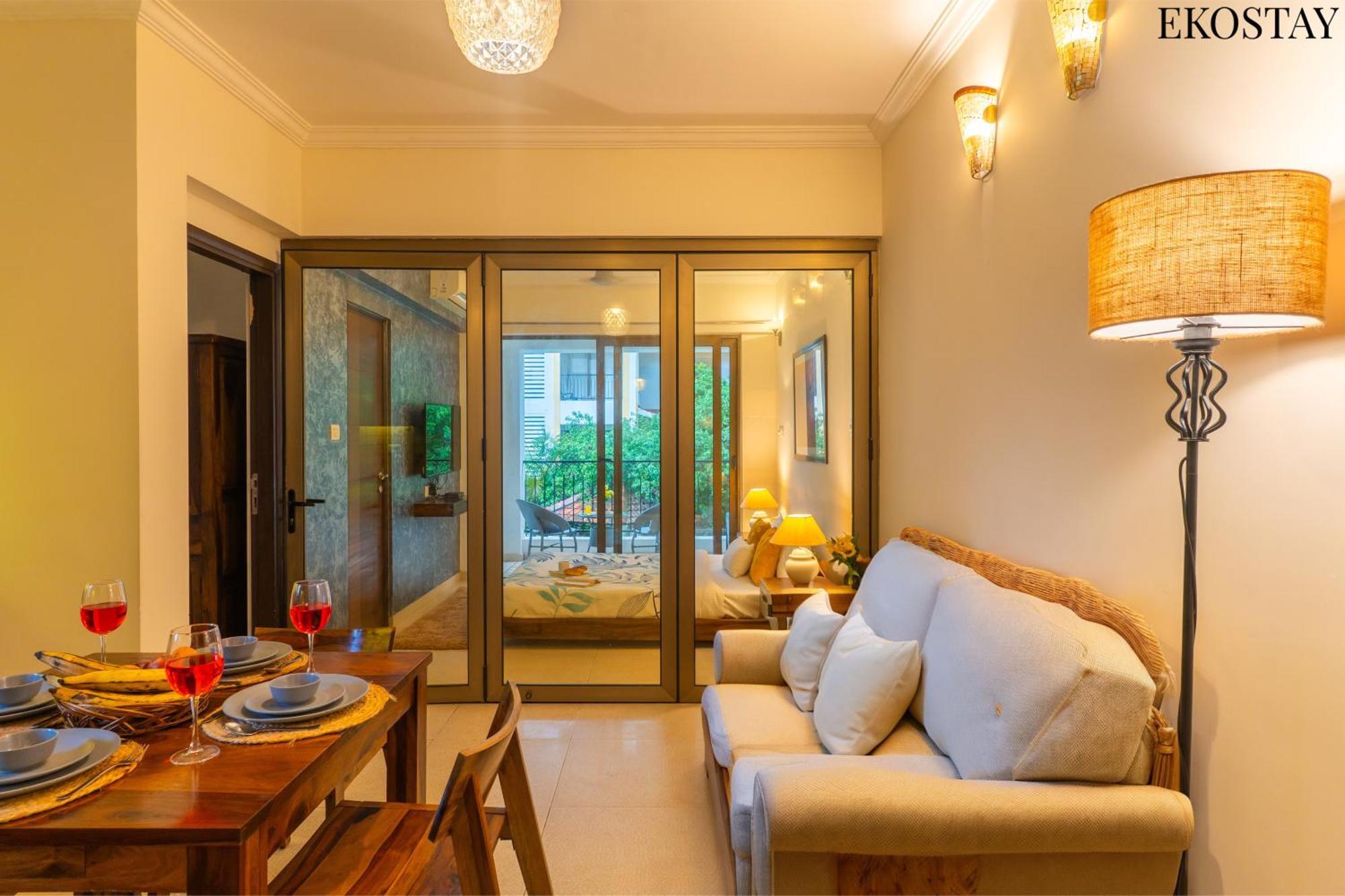 Ekostay - Belvedere Apartment Candolim Exterior foto