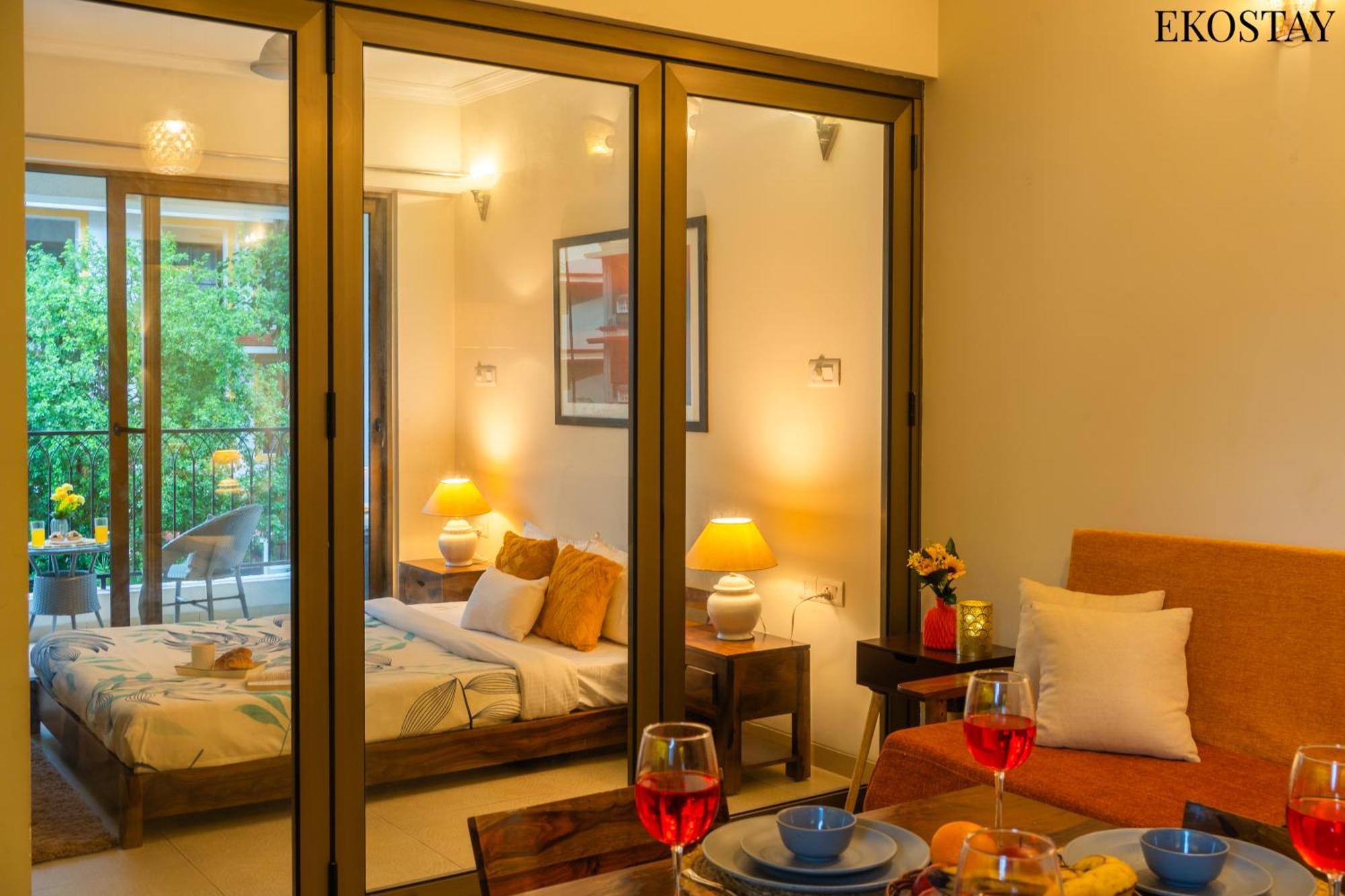 Ekostay - Belvedere Apartment Candolim Exterior foto