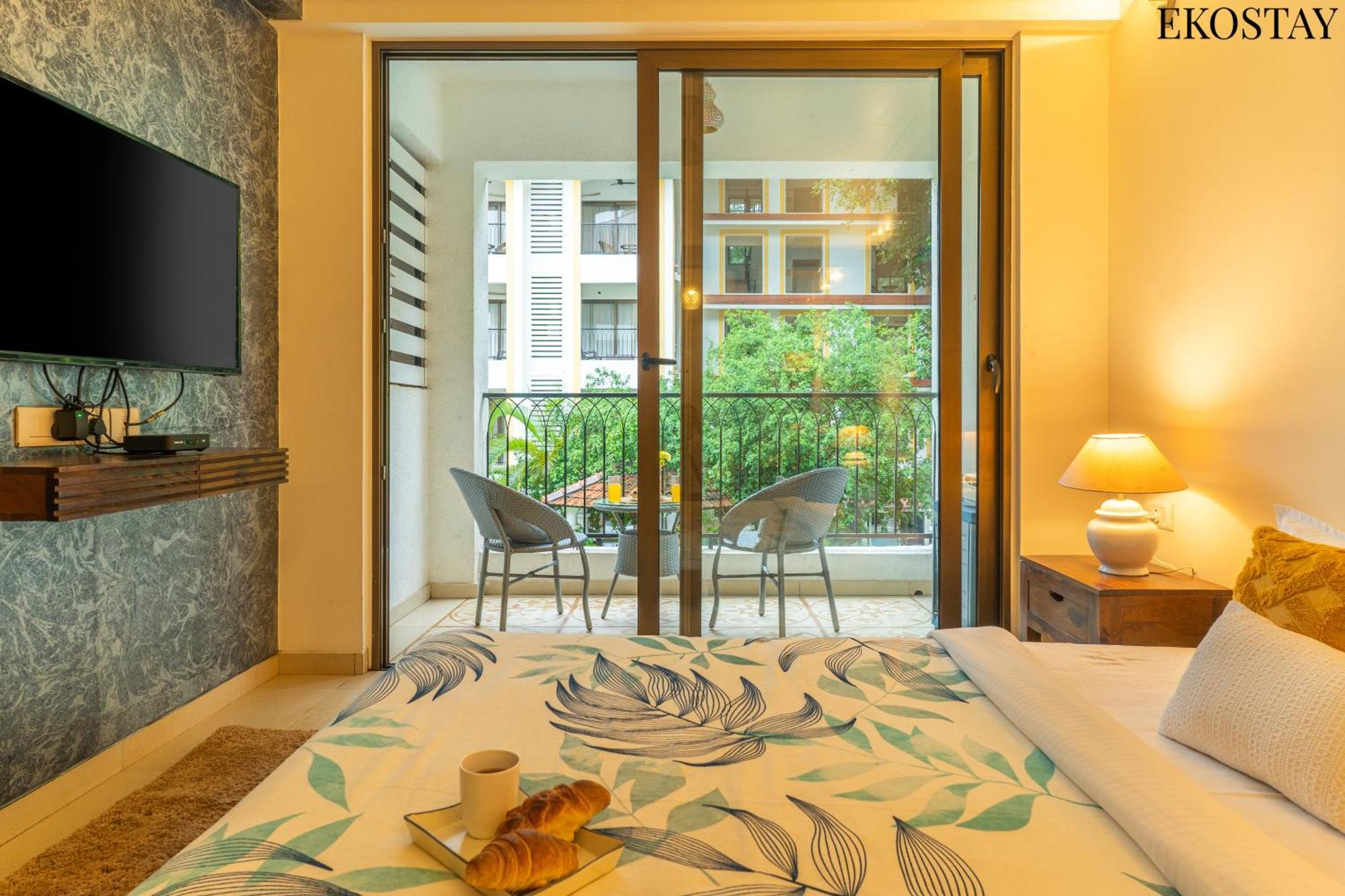 Ekostay - Belvedere Apartment Candolim Exterior foto